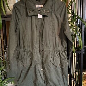a new day Dark Green Utility Jacket